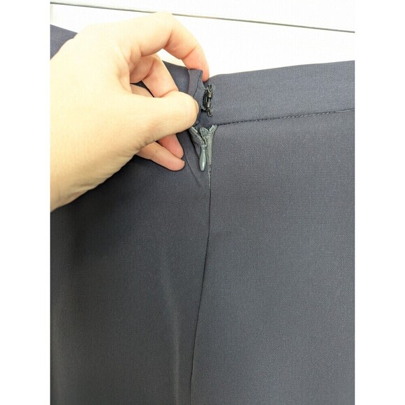 Tiffany Collection Gray Beaded Midi Skirt Plus Size 16 - Picture 7 of 12